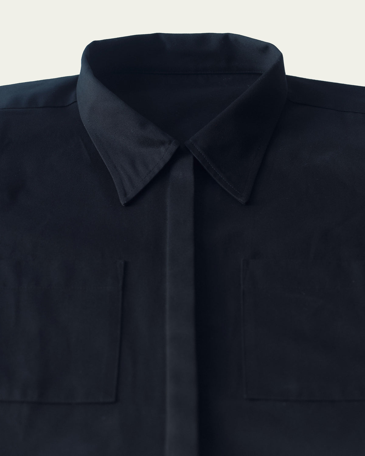 PADDED WORK SHIRT IN BLACK