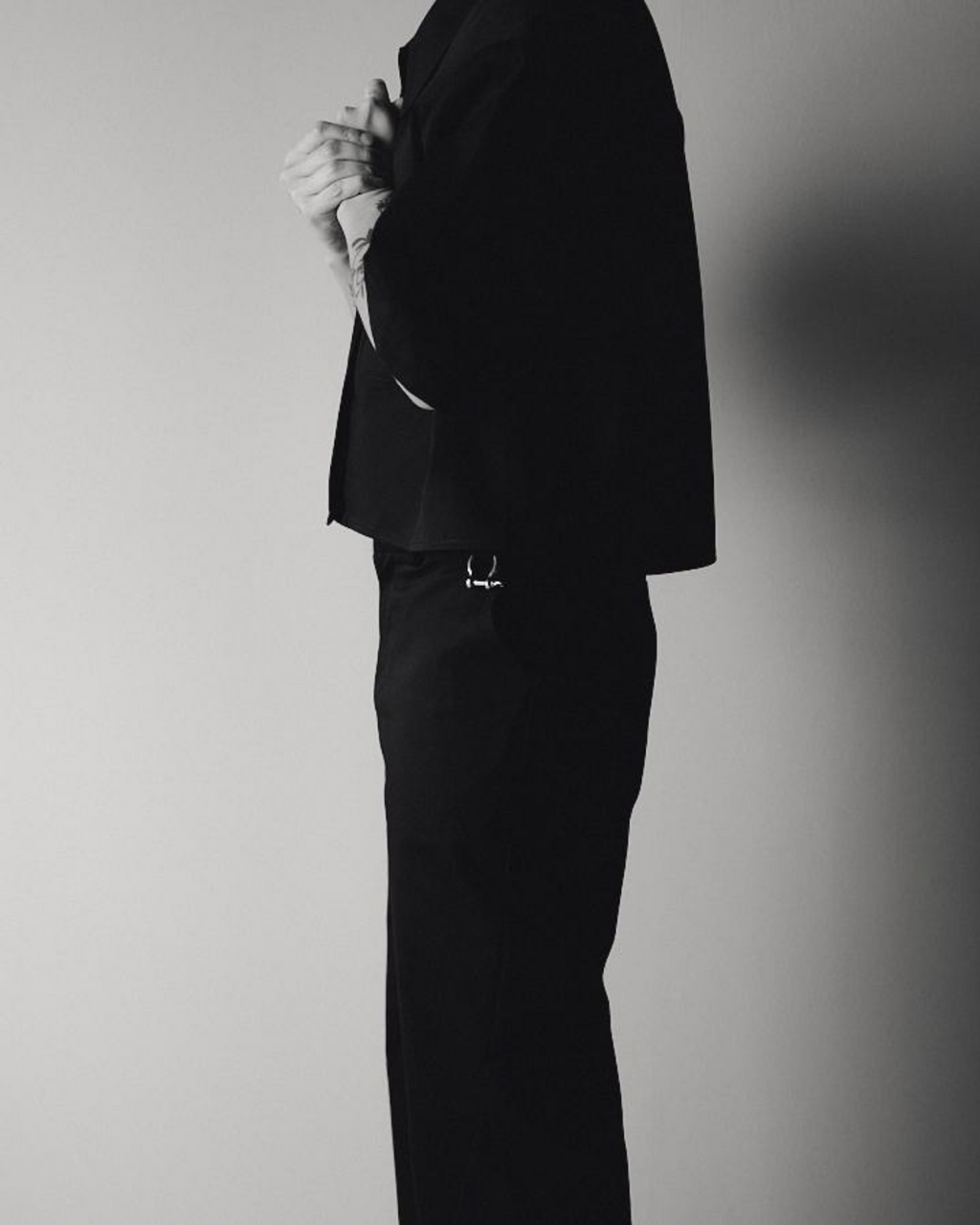 PADDED WORK SHIRT IN BLACK